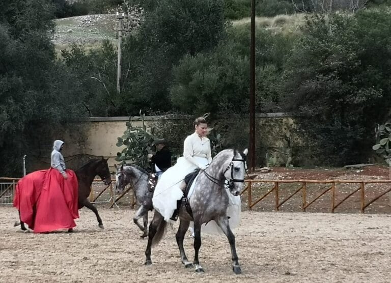 Emozioni del Gala Rinascita. Non solo sport, ma anche spettacolo alla Fiera Mediterranea del Cavallo