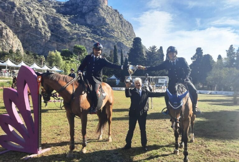 I carabinieri Bruno Chimirri e Francesco Correddu vincono la terza gara di oggi